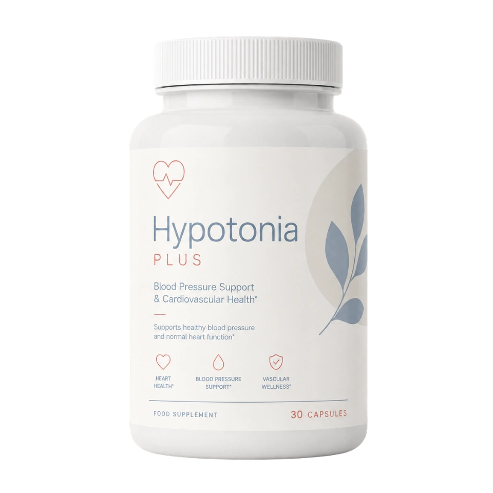 Hypotonia Plus cardiovascular wellness food supplement, 30 capsules